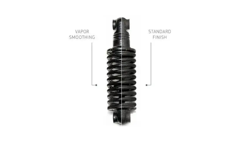 effects before and after vapor smoothing